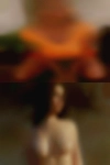 Looking woman entertain couple