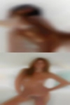 Looking woman entertain couple