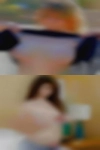 Looking woman entertain couple