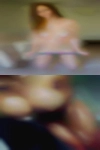 Nude woman kissing